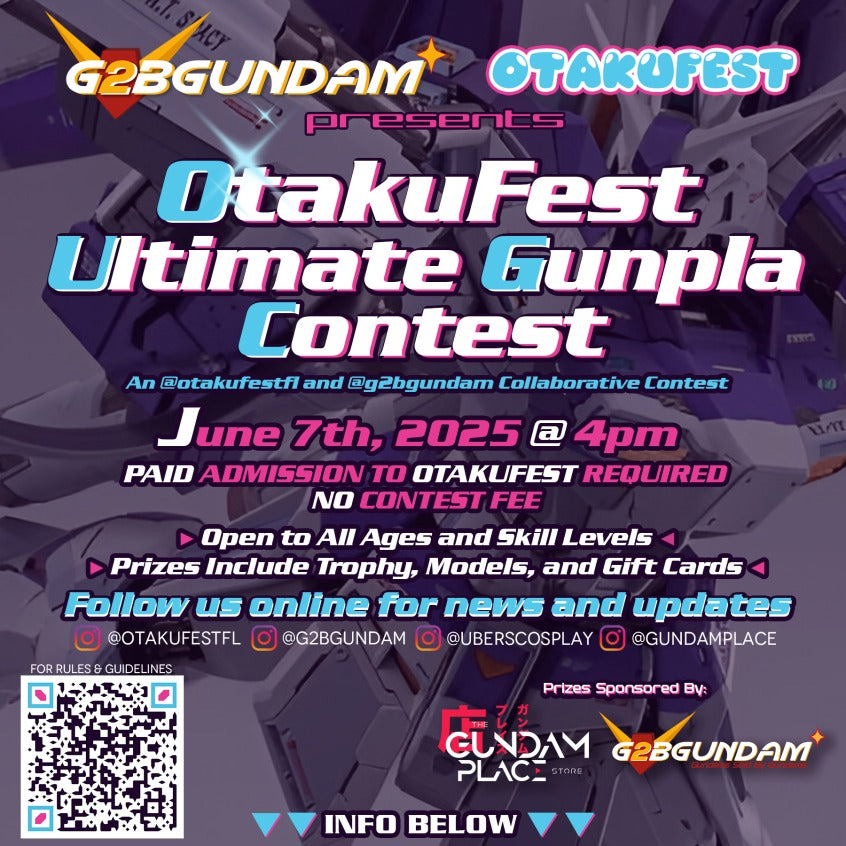 Otakufest Ultimate Gunpla Contest! Rules and Judging Criteria