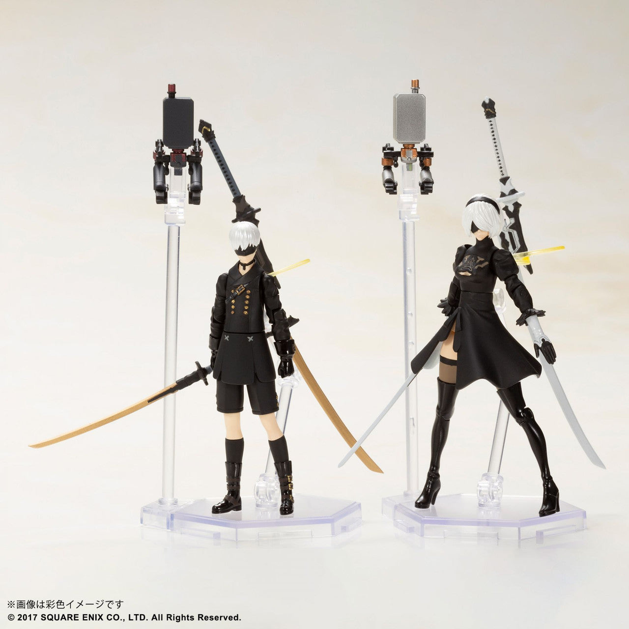 NieR:Automata® Plastic Model Kit – 2B & 9S