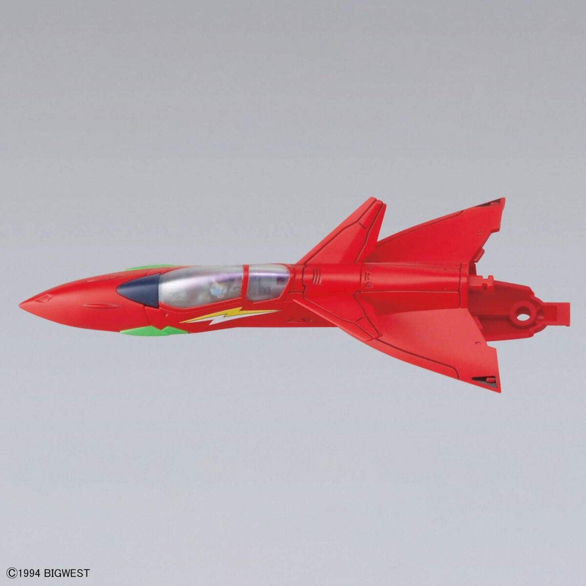HG 1/100 VF-19 CUSTOM FIRE VALKYRIE WITH SOUND BOOSTER