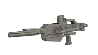 Gundam MK-II Beam Rifle Cosplay 3D Printed Prop Kit