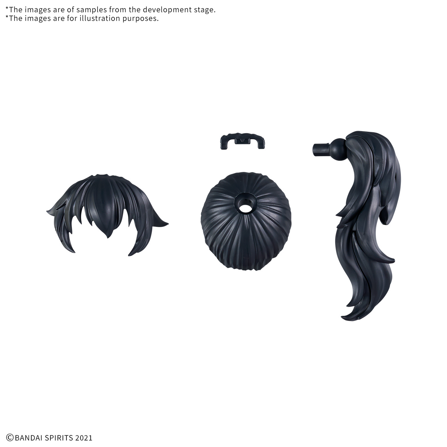 30MS OPTION HAIR STYLE PARTS Vol.11 - Black Ponytail
