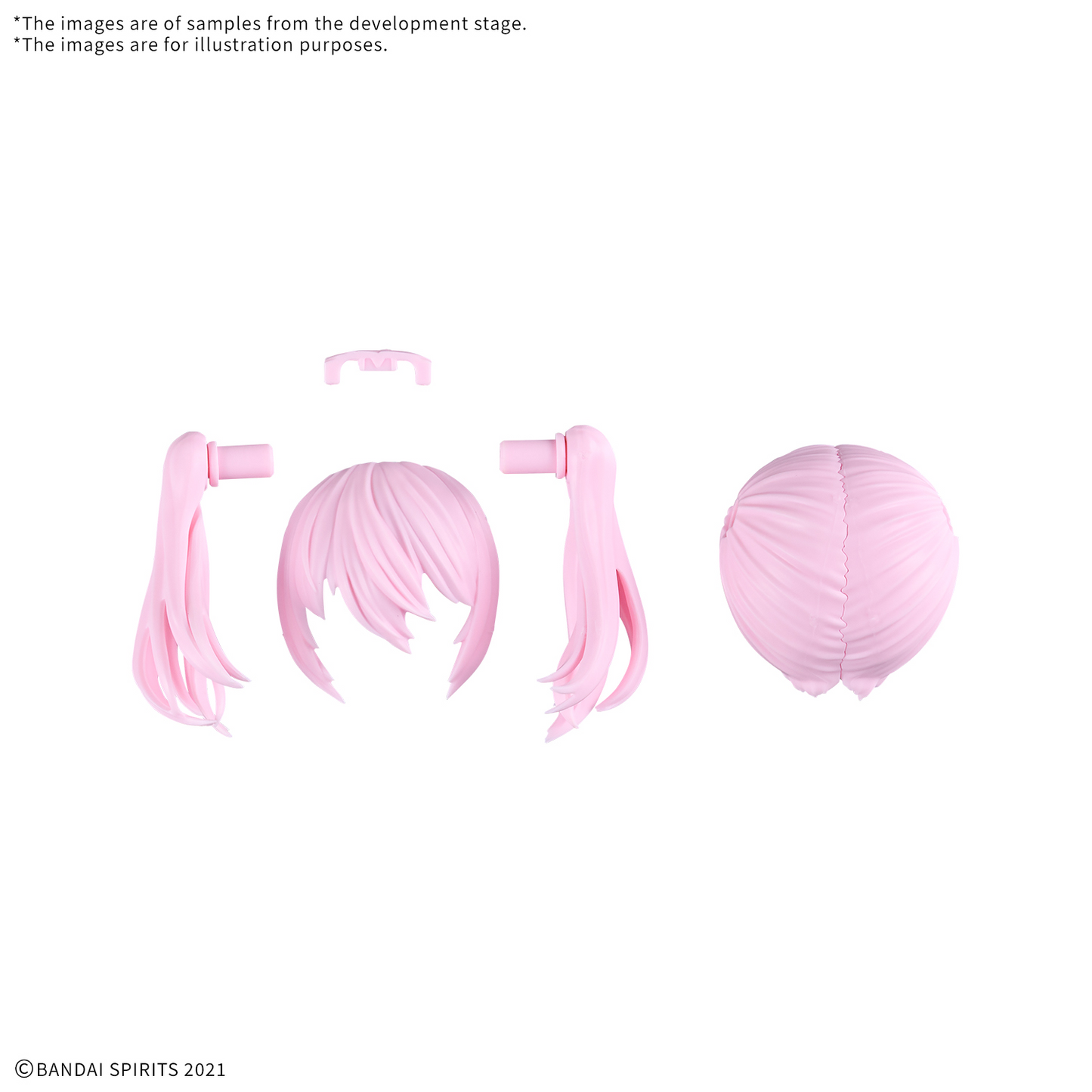 30MS OPTION HAIR STYLE PARTS Vol.11 - Pink Twin Tail