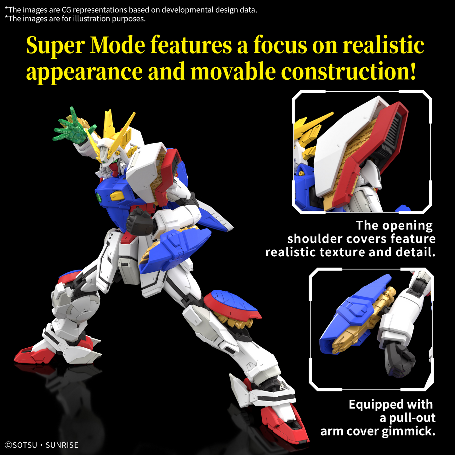 RG 1/144 SHINING GUNDAM