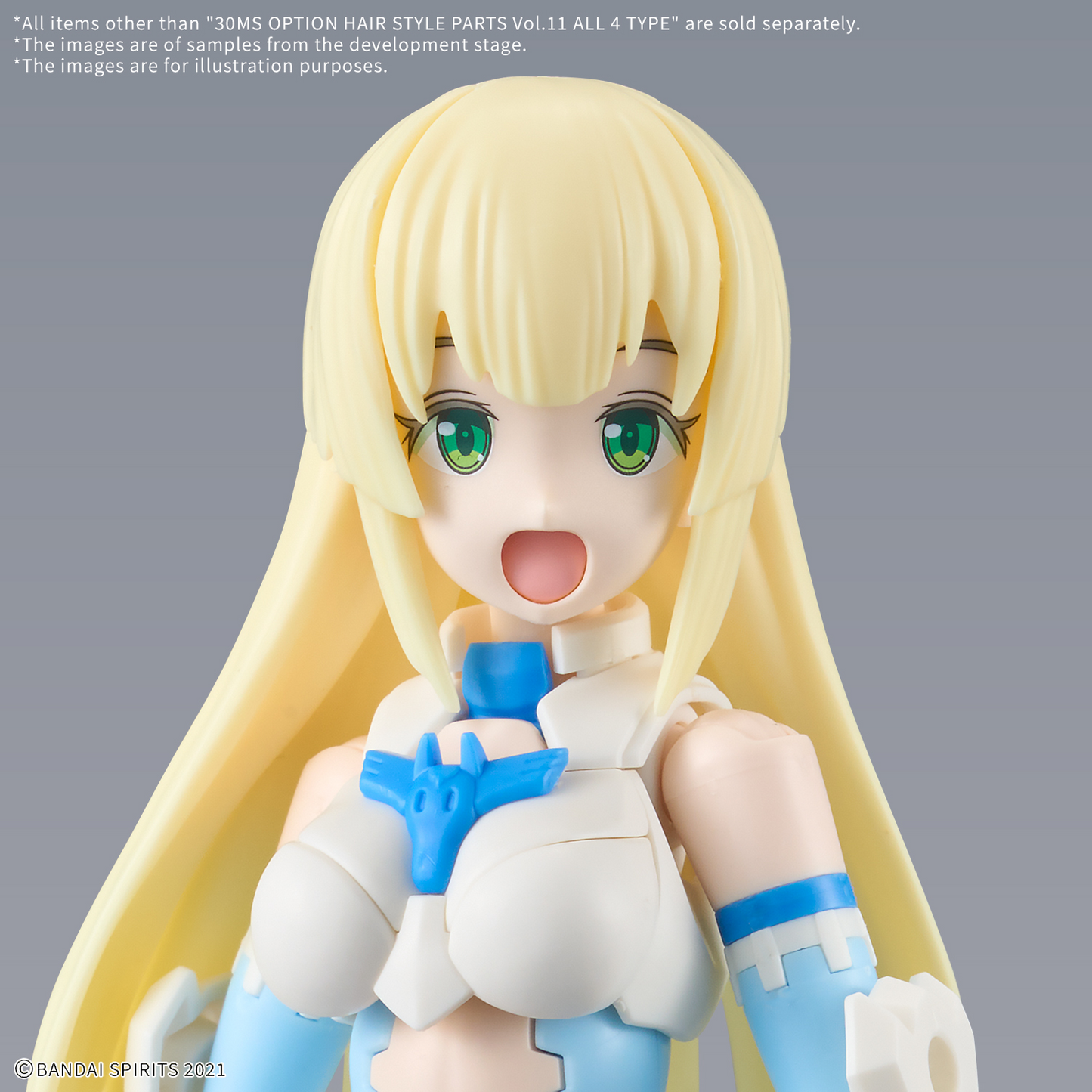 30MS OPTION HAIR STYLE PARTS Vol.11 - Yellow Long Hair