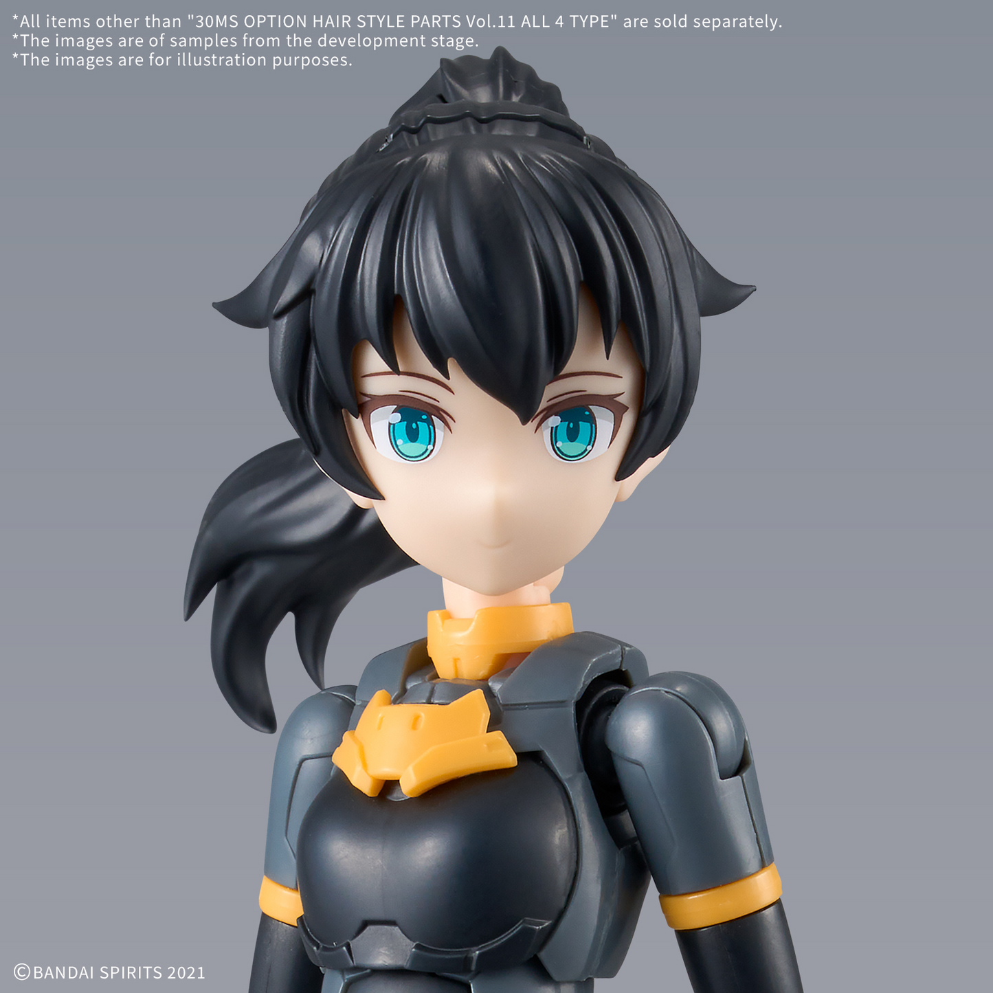 30MS OPTION HAIR STYLE PARTS Vol.11 - Black Ponytail
