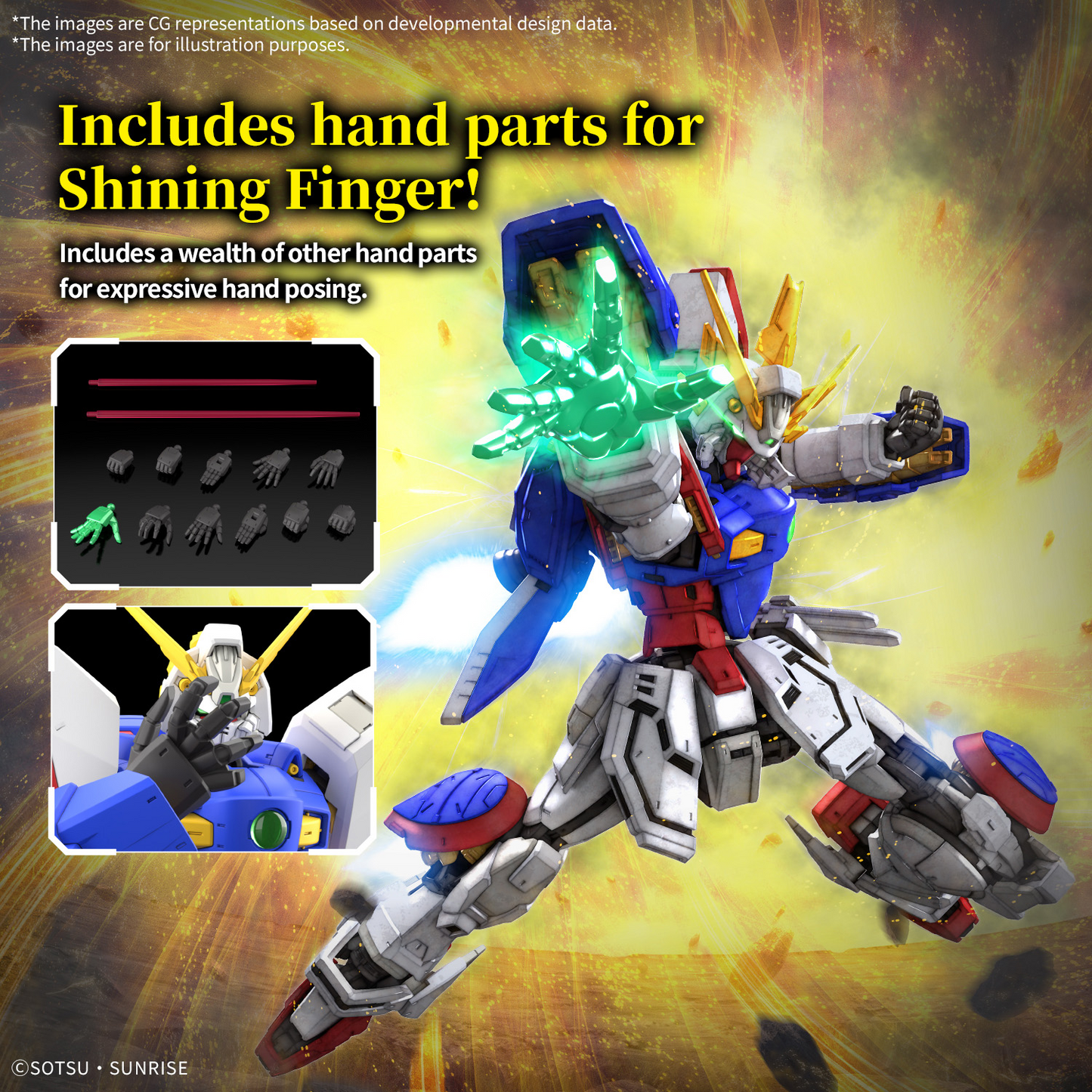 RG 1/144 SHINING GUNDAM
