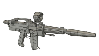 RX-78-2 Unleashed Beam Rifle Cosplay 3D Printed Prop Kit