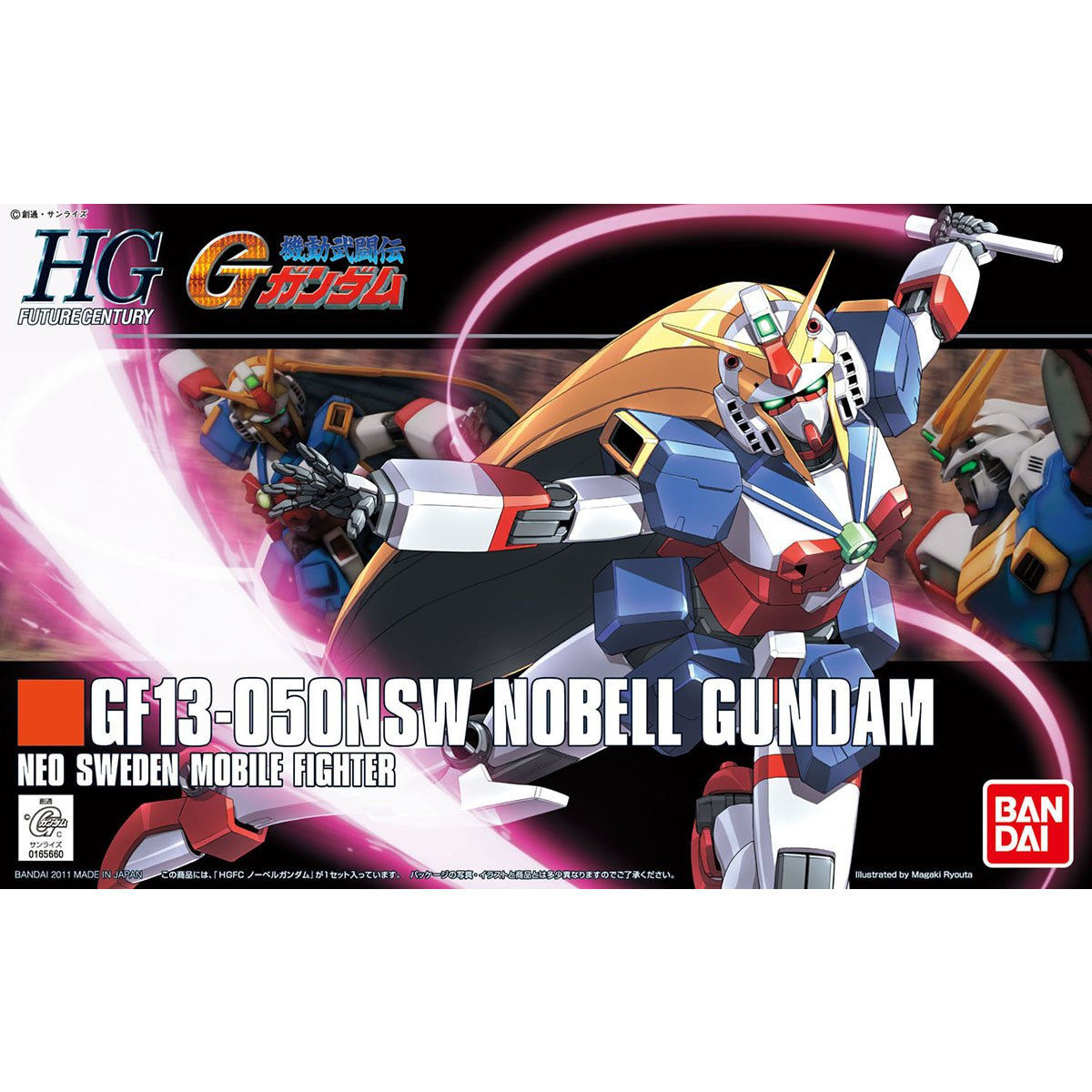 HGFC 1/144 NOBELL GUNDAM