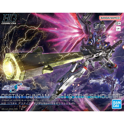 HG 1/144 DESTINY GUNDAM SpecⅡ&ZEUS SILHOUETTE