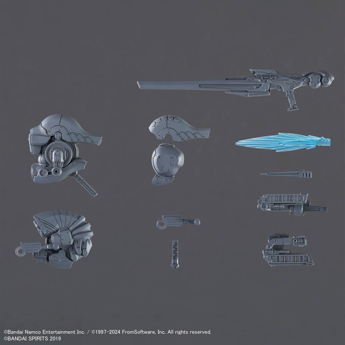 30MM OPTION PARTS SET ARMORED CORE Ⅵ FIRES OF RUBICON WEAPON SET 01