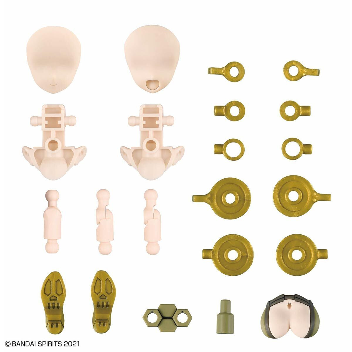 30MS OPTION PARTS SET 13 (TACTICAL COSTUME) [COLOR B]