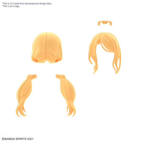 30MS OPTION HAIR STYLE PARTS Vol.8 - Yellow twin tails