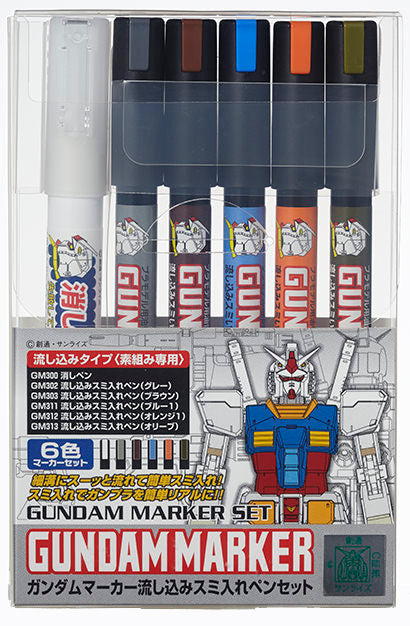 Gundam Marker Set - Gundam Pouring Marker Set