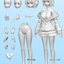 Akane Shinjo Articulated Plastic Model Kit