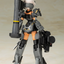 FRAME ARMS GIRL GOURAI-KAI [BLACK] with FGM148 TYPE ANTI-TANK MISSILE