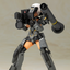 FRAME ARMS GIRL GOURAI-KAI [BLACK] with FGM148 TYPE ANTI-TANK MISSILE