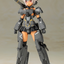 FRAME ARMS GIRL GOURAI-KAI [BLACK] with FGM148 TYPE ANTI-TANK MISSILE