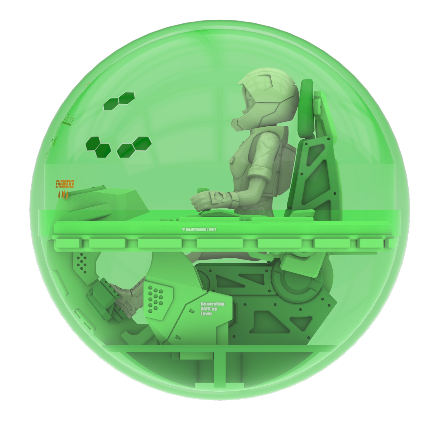 Capsule Cockpit Type FO-6532 BOX Deluxe Edition