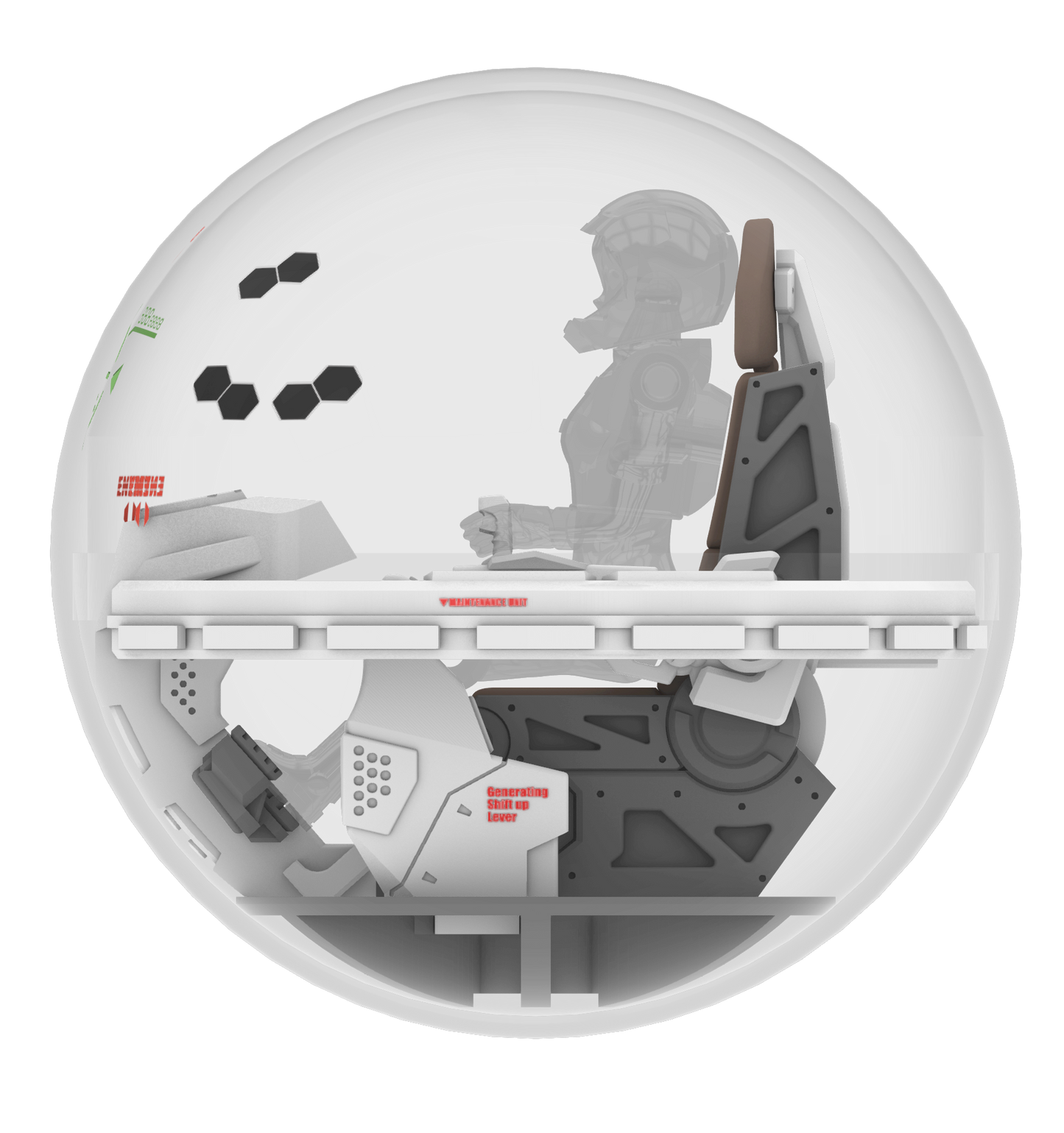 Capsule Cockpit Type FO-6532 BOX Deluxe Edition