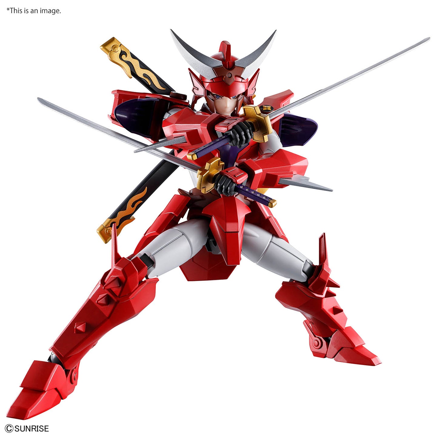 30MF Yoroi-Shinden Samurai Troopers (Ronin Warriors) Gai of the Heat