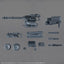 30MM OPTION PARTS SET ARMORED CORE Ⅵ FIRES OF RUBICON WEAPON SET 04