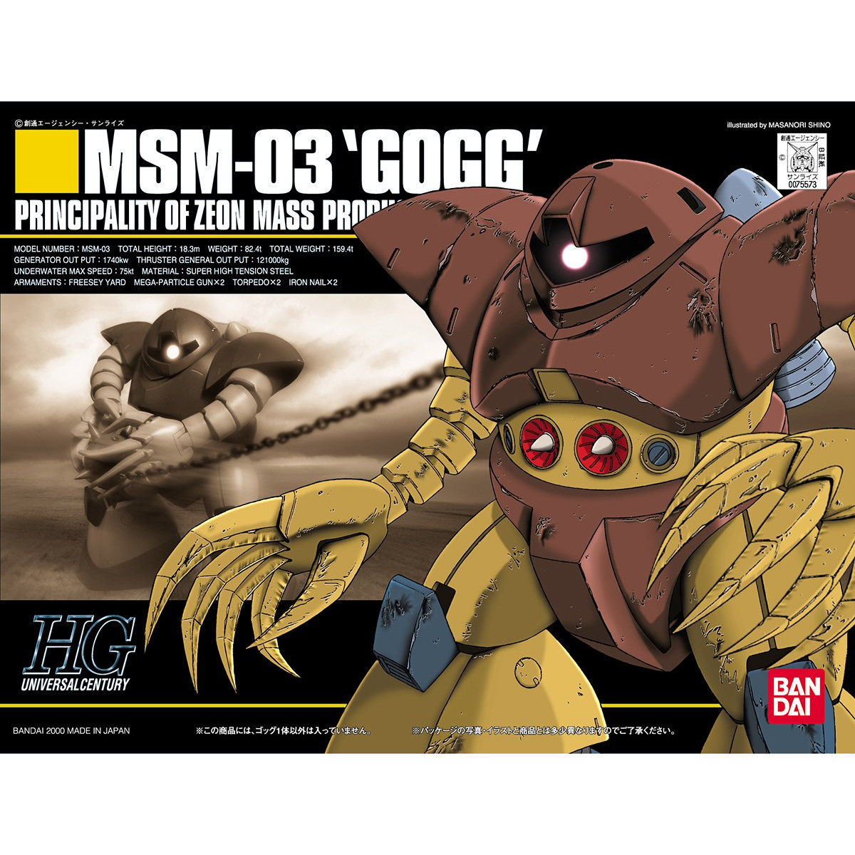 HGUC 1/144 #08 Gogg