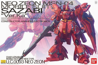 MG 1/100 MSN-04 Sazabi Ver.Ka