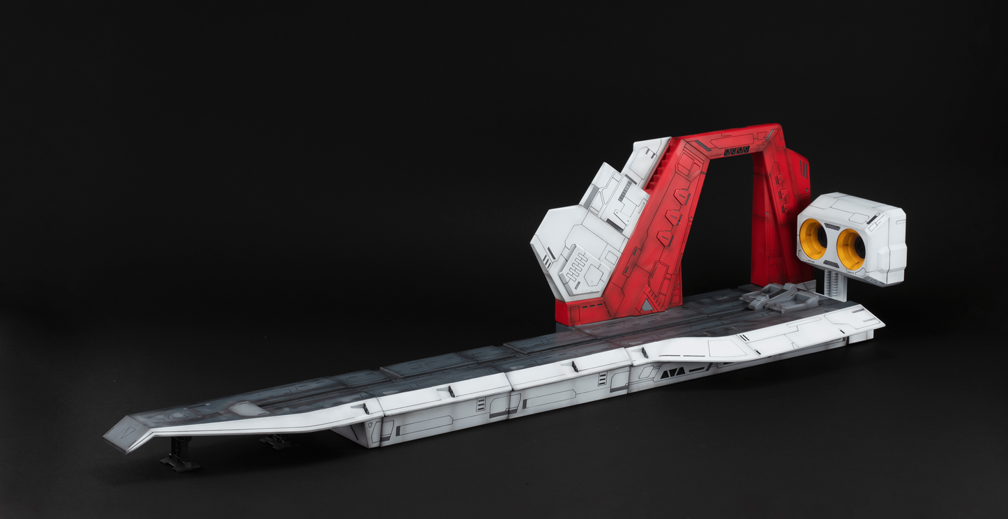 Realistic Model Series: MOBILE SUIT Z GUNDAM (1／144 HG series) Nahel Argama catapult deck 40th Anniversary Edition