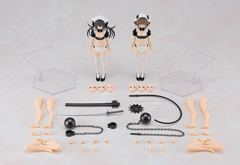 PLAMAX GP-07 Underwear Body Girl Ran & Jelly: Maid Ver. Set