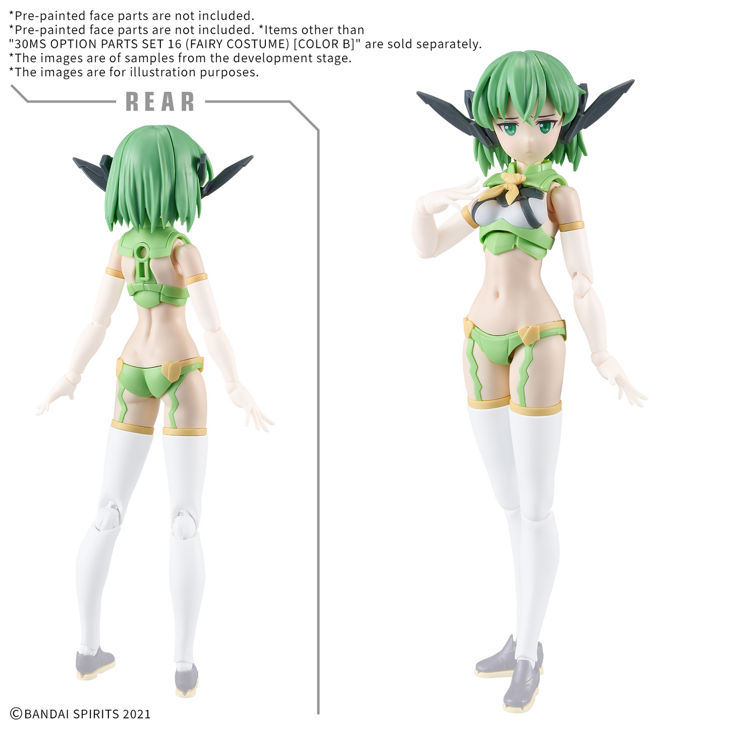 30MS OPTION PARTS SET 16 (FAIRY COSTUME) [COLOR B]