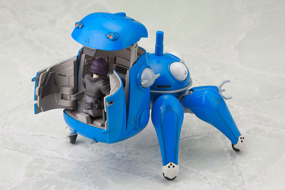 Tachikoma With Motoko Kusanagi & Batou