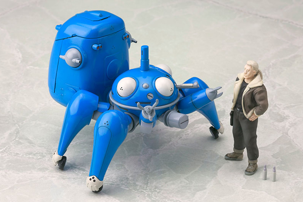 Tachikoma With Motoko Kusanagi & Batou