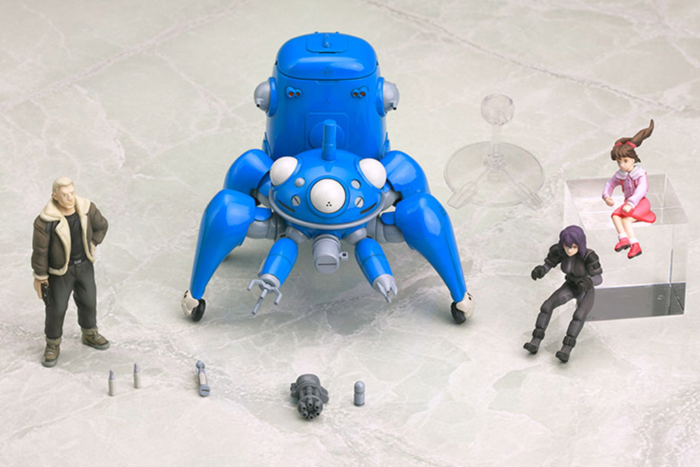 Tachikoma With Motoko Kusanagi & Batou