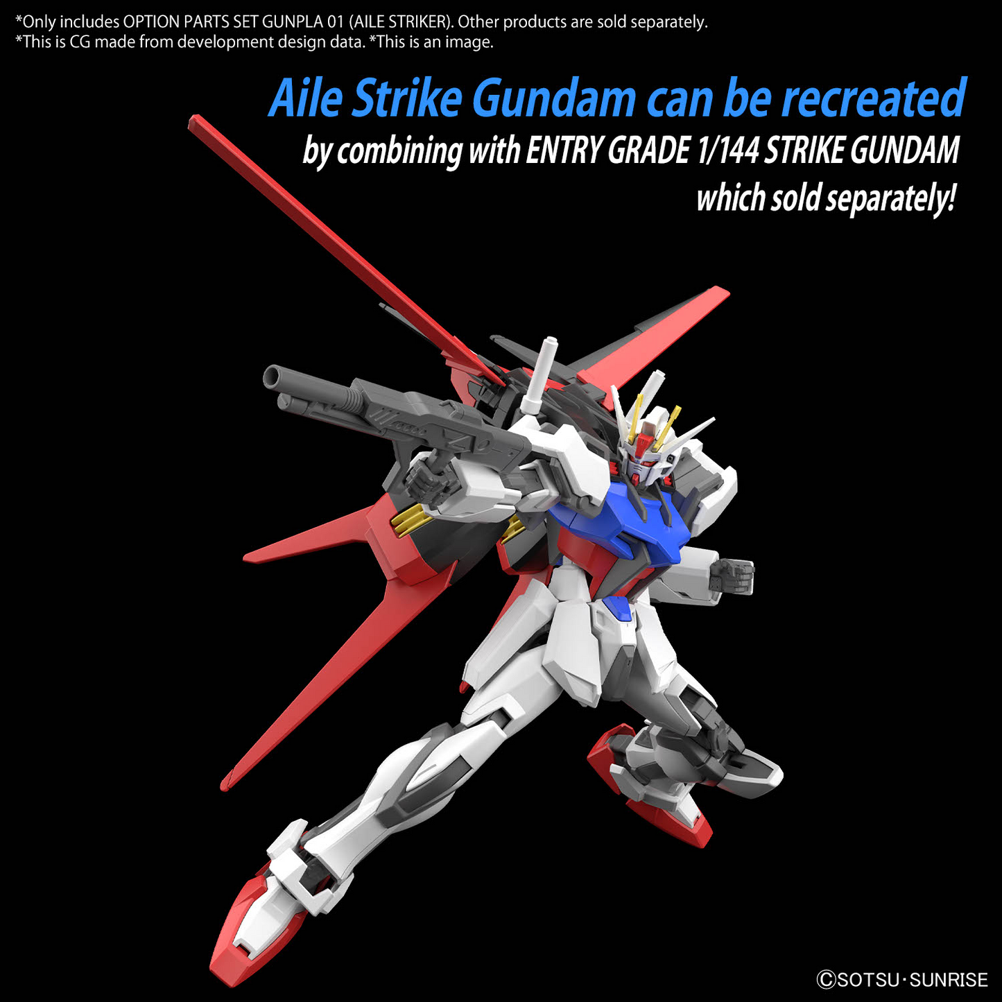 OPTION PARTS SET GUNPLA 01 (AILE STRIKER)