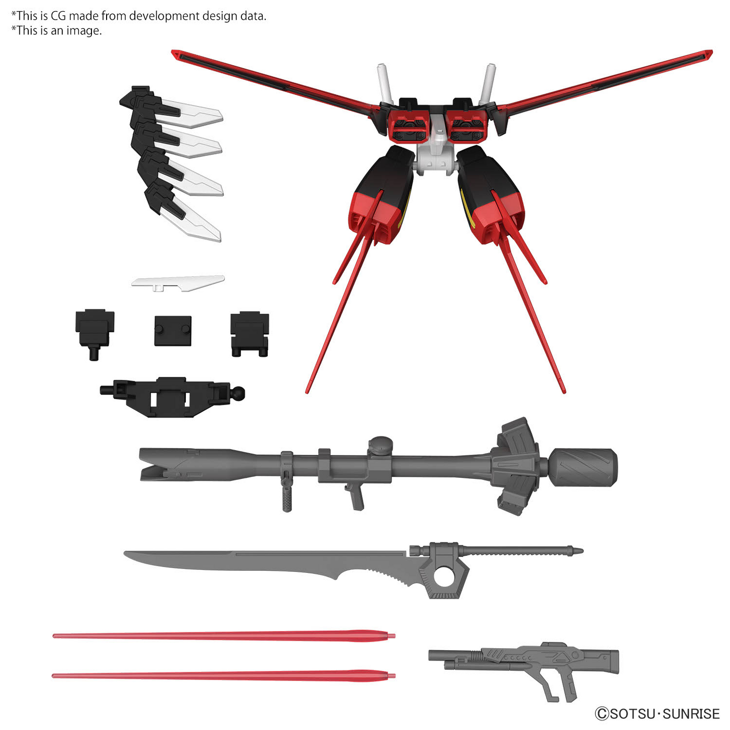 OPTION PARTS SET GUNPLA 01 (AILE STRIKER)