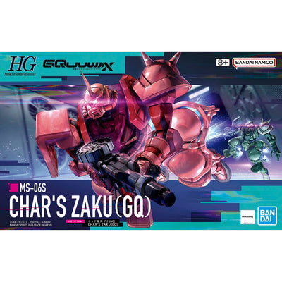 HG 1/144 CHAR’S ZAKU(GQ)